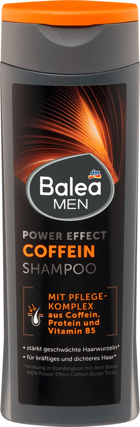 Шампунь Balea MEN Shampoo Power Effect Coffein, 250 ml
Шампунь Balea MEN Shampoo Power Effect Coffein, 250 ml