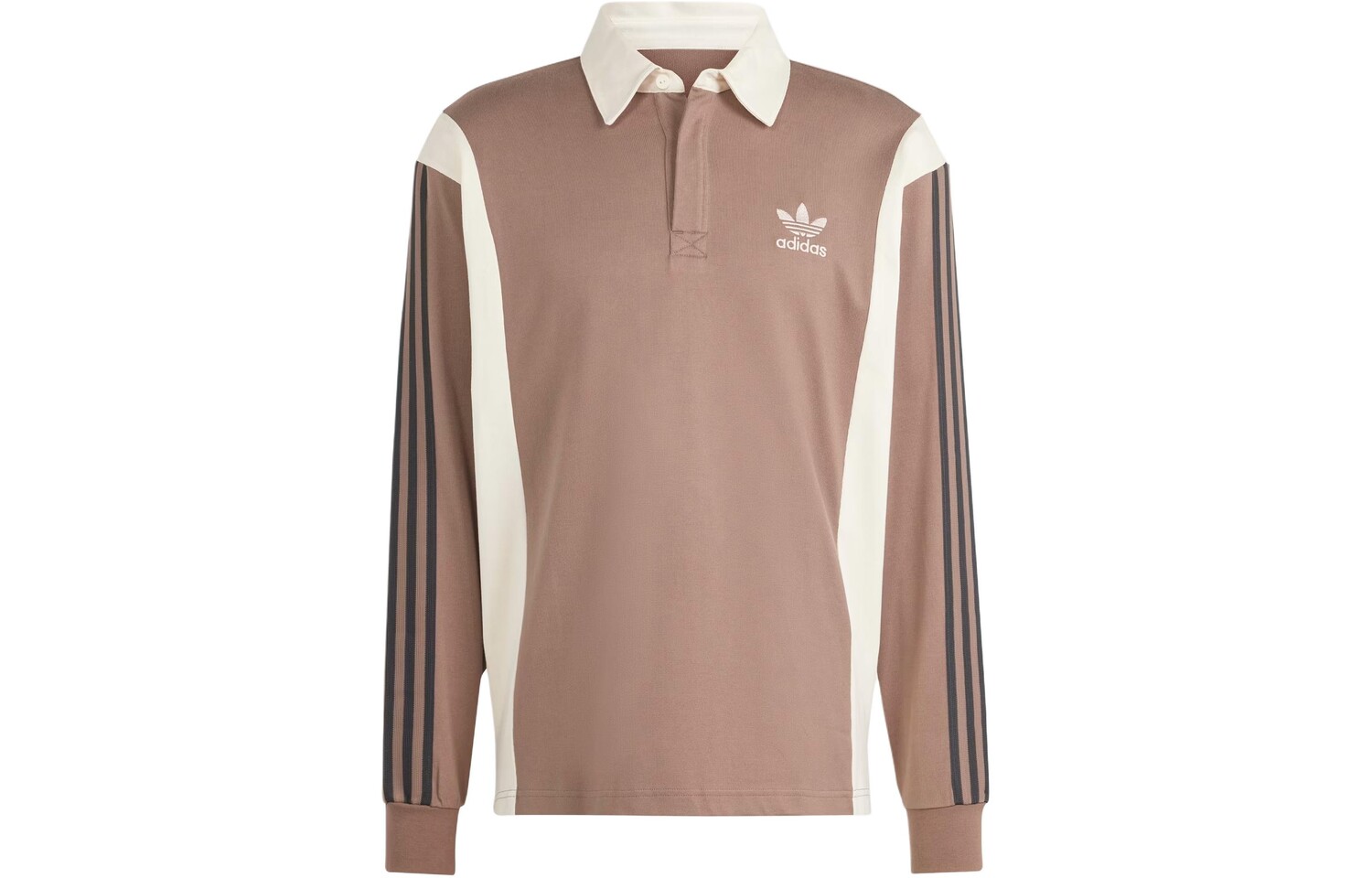 Рубашка поло Adidas с тремя полосками из хлопка Adidas Originals, коричневый
Рубашка поло Adidas с тремя полосками из хлопка Adidas Originals, коричневый