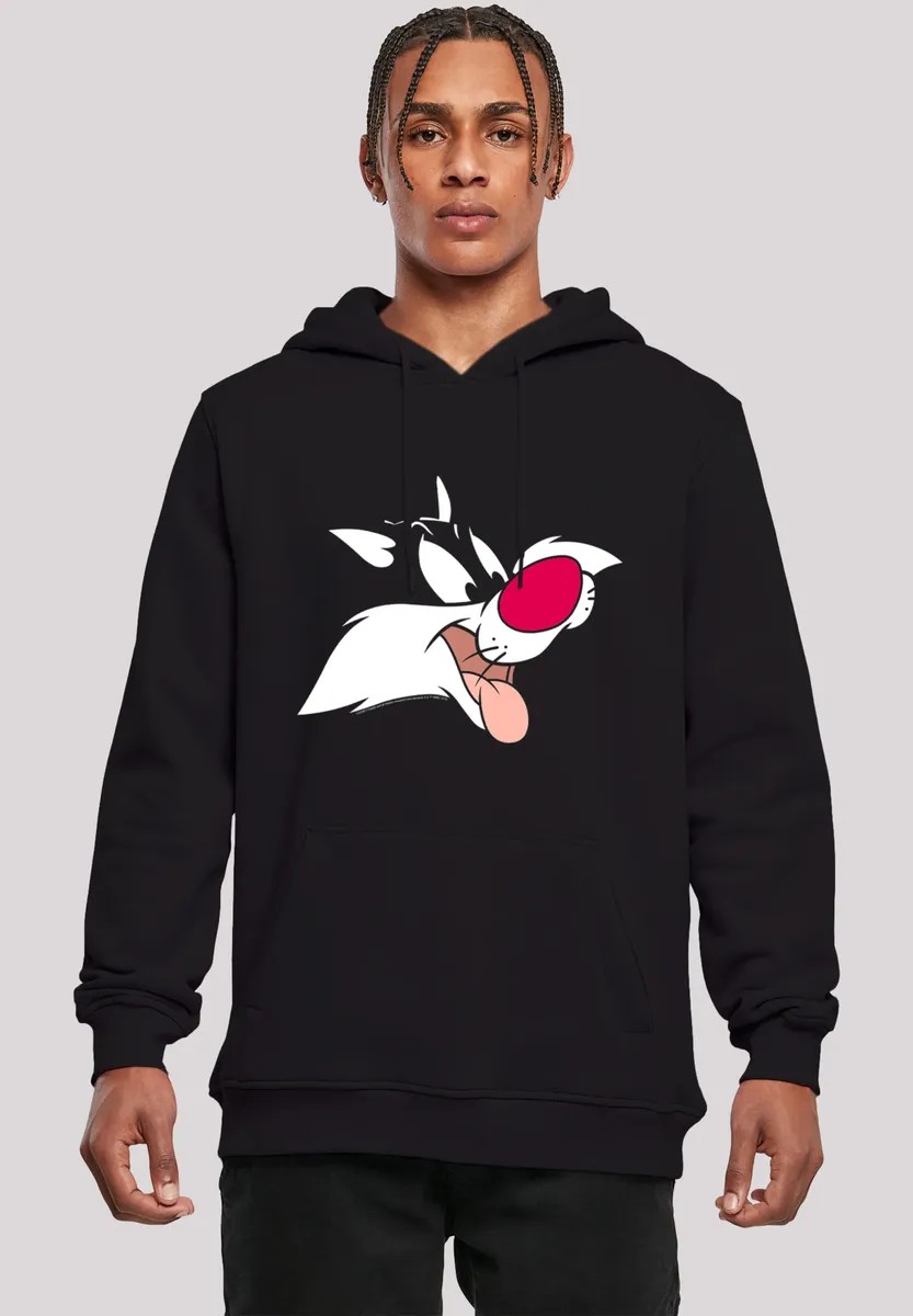 F4NT4STIC толстовка "Hoodie 'Looney Tunes Sylvester'", мужская, премиум-мерч, приталенный крой, худи, с принтом, черный
F4NT4STIC толстовка "Hoodie 'Looney Tunes Sylvester'", мужская, премиум-мерч, приталенный крой, худи, с принтом, черный