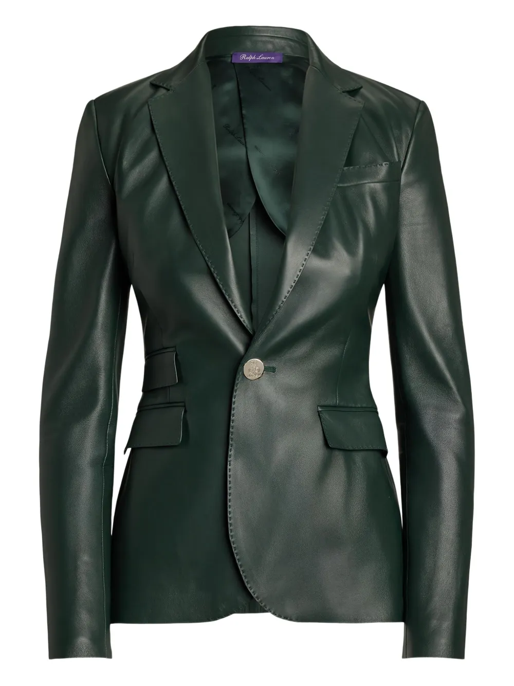 Кожаный блейзер Parker Ralph Lauren Collection, зеленый
Кожаный блейзер Parker Ralph Lauren Collection, зеленый