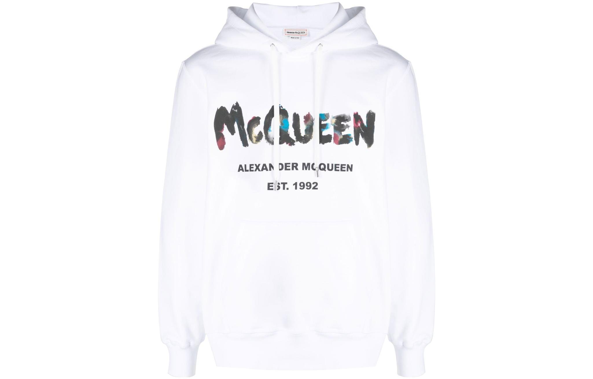 Alexander McQueen Белая толстовка для мужчин
Alexander McQueen Белая толстовка для мужчин