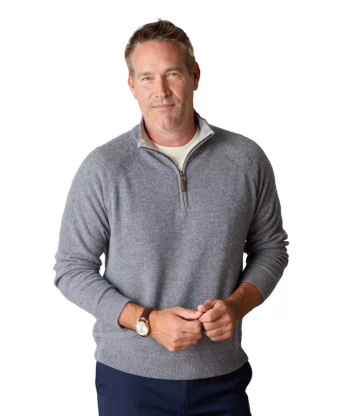 Мужской кашемировый свитер с четвертью молнии и подкладкой, не вызывающий раздражения Luxlined, серый
Мужской кашемировый свитер с четвертью молнии и подкладкой, не вызывающий раздражения Luxlined, серый