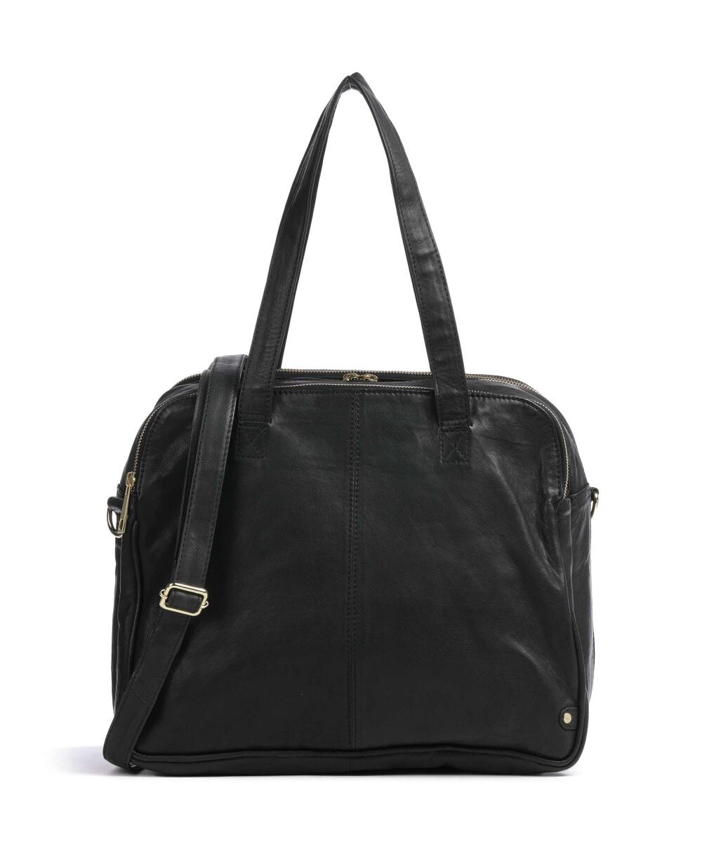 Золотистая шикарная сумка через плечо из зерненой кожи Depeche, черный
Золотистая шикарная сумка через плечо из зерненой кожи Depeche, черный