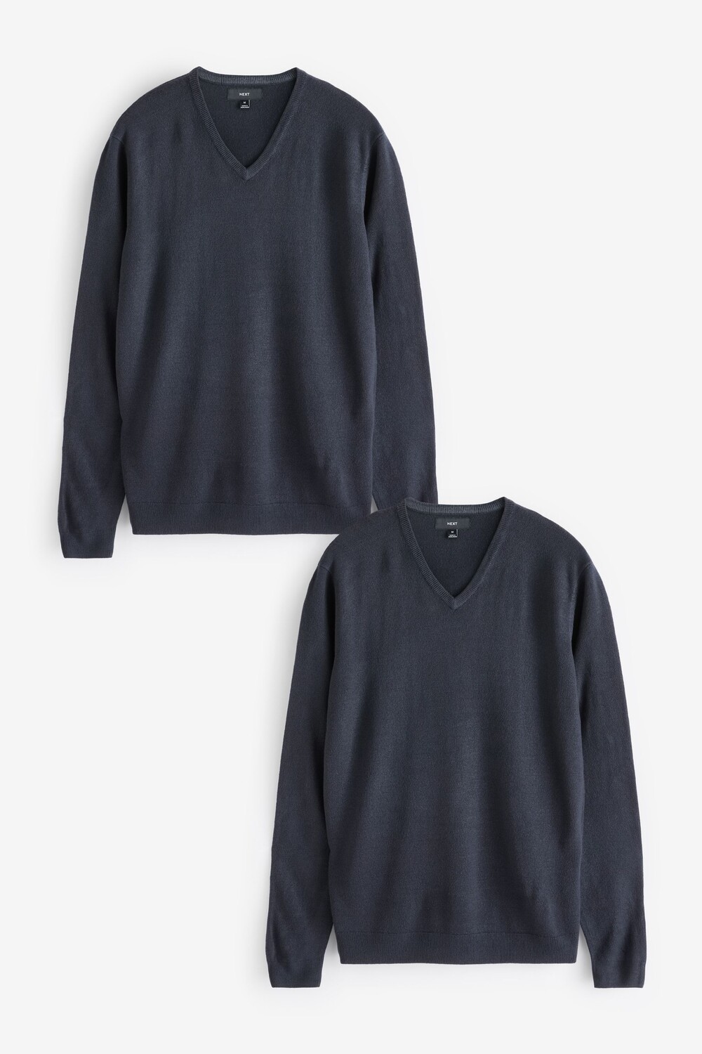 Обычные мягкие джемперы, 2 шт в упаковке Next, синий
Обычные мягкие джемперы, 2 шт в упаковке Next, синий