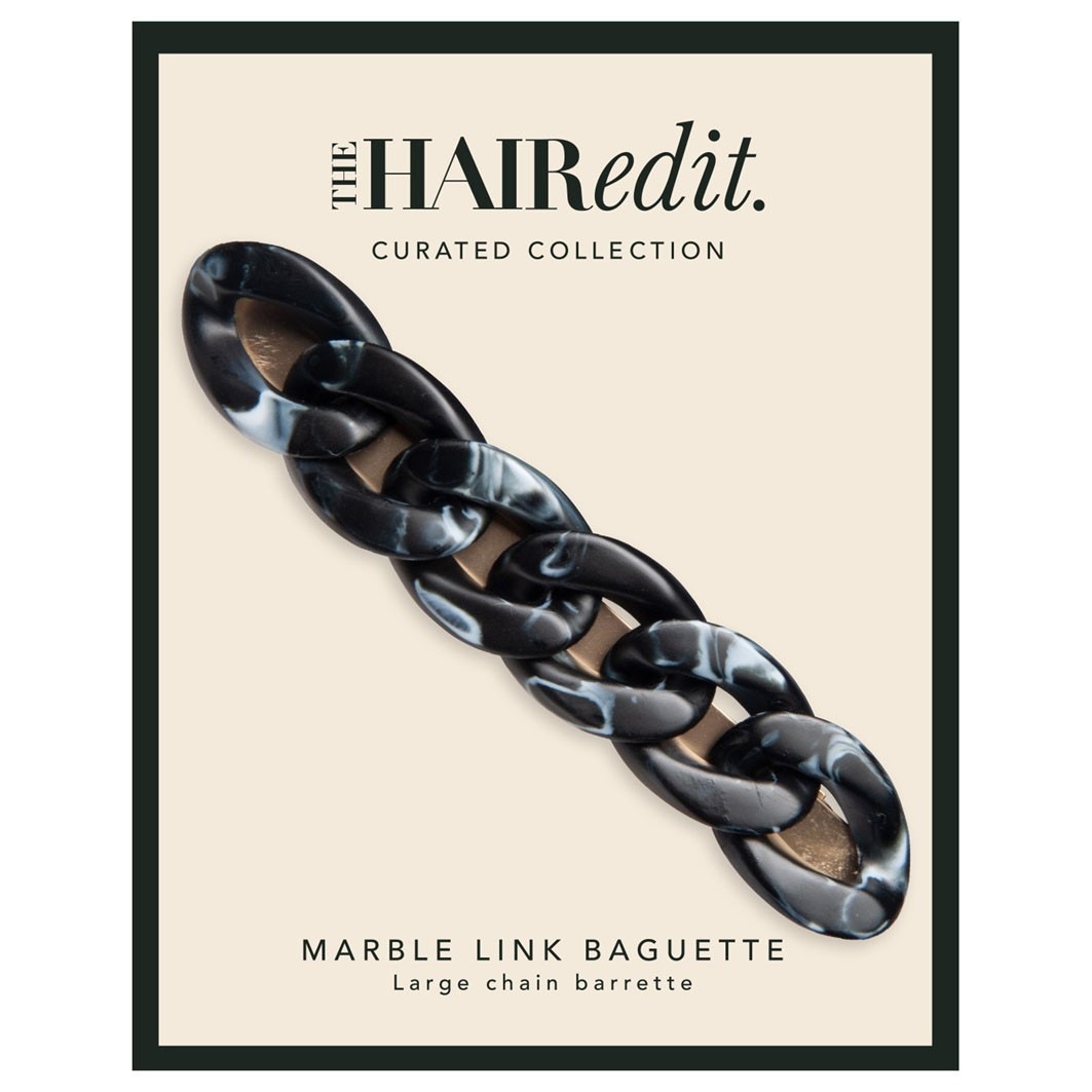 Заколка для волос marble link baguette The Hair Edit, количество 1 шт.
Заколка для волос marble link baguette The Hair Edit, количество 1 шт.