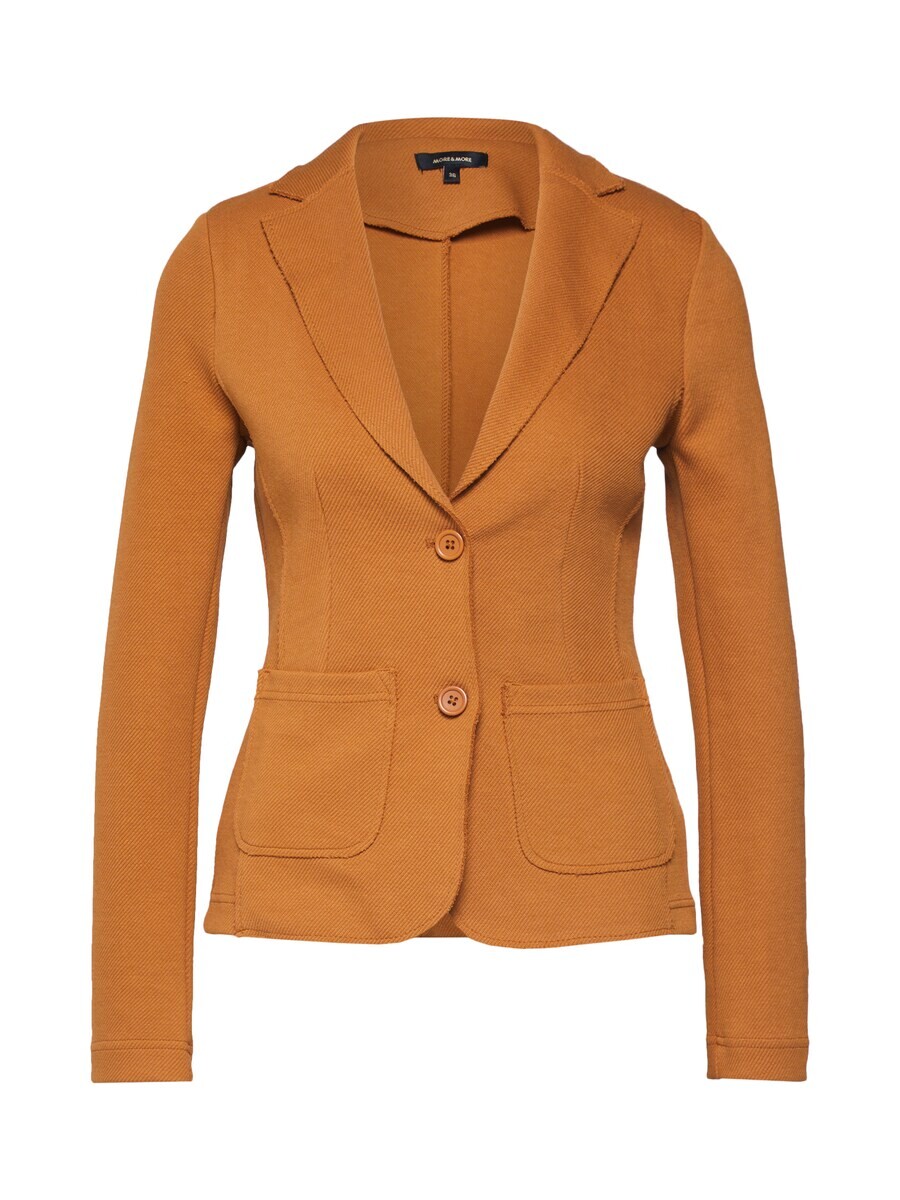 Классический блейзер MORE & MORE Blazer Piqué, карамельный
Классический блейзер MORE & MORE Blazer Piqué, карамельный
