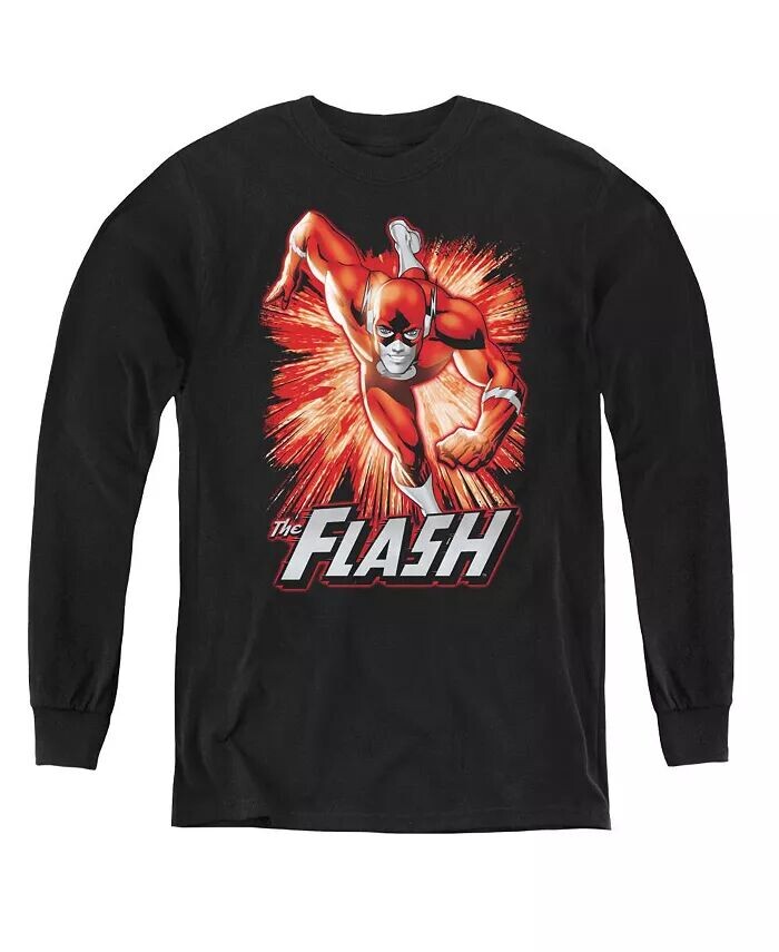 Молодежные толстовка Boys of America Flash Red & Grey с длинным рукавом Justice League, черный
Молодежные толстовка Boys of America Flash Red & Grey с длинным рукавом Justice League, черный