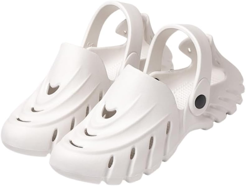 Мужские прочные летние пляжные туфли из материала EVA, легкие и дышащие, подходят для ежедневного использования на улице Clolinde, белый
Мужские прочные летние пляжные туфли из материала EVA, легкие и дышащие, подходят для ежедневного использования на улице Clolinde, белый