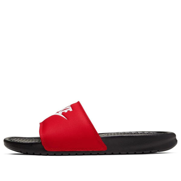 Тапочки benassi jdi slide 'black university red' Nike, черный
Тапочки benassi jdi slide 'black university red' Nike, черный