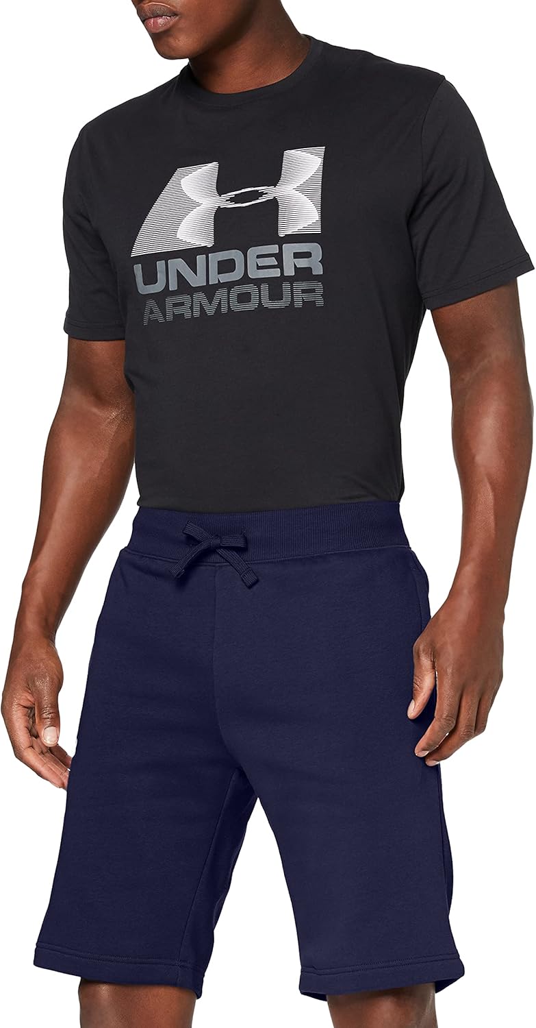 Under Armour Rival Fleece мужские шорты, Midnight Navy-Onyx White
Under Armour Rival Fleece мужские шорты, Midnight Navy-Onyx White