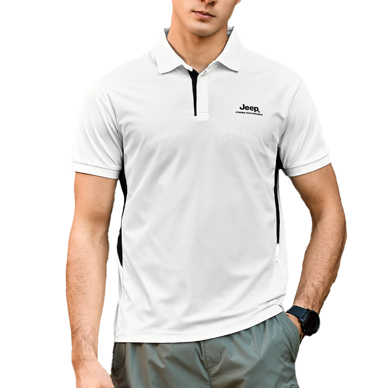 Футболка-поло мужская с воротником, тонкая, прямая посадка Jeep, heron белый
Футболка-поло мужская с воротником, тонкая, прямая посадка Jeep, heron белый