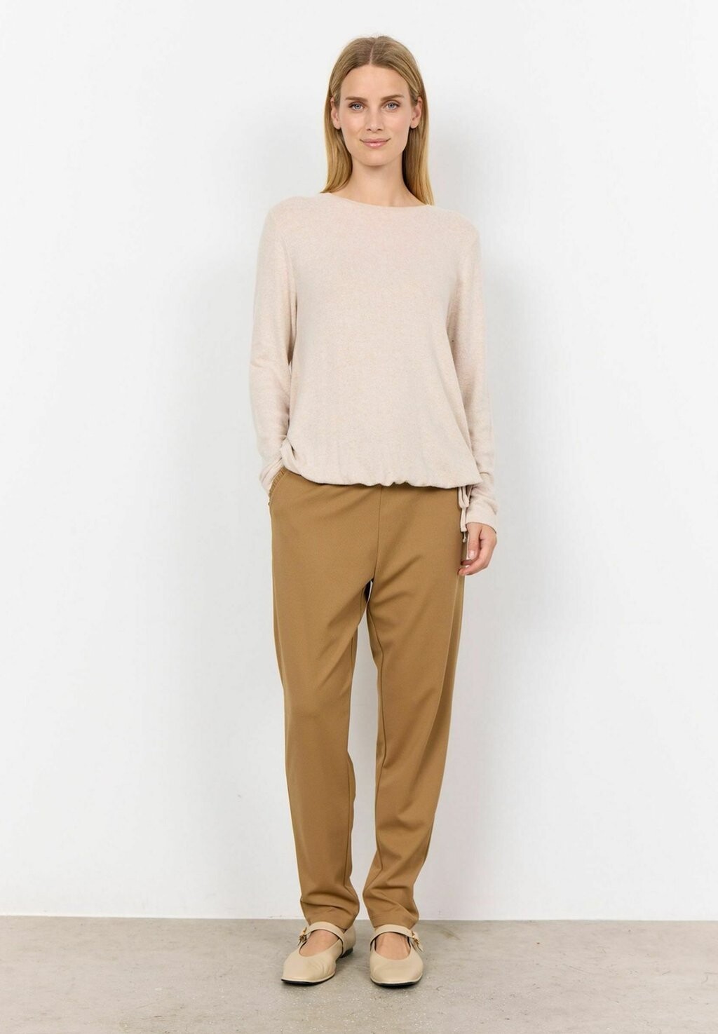 Топ с длинными рукавами Soyaconcept, бежевый
Топ с длинными рукавами Soyaconcept, бежевый