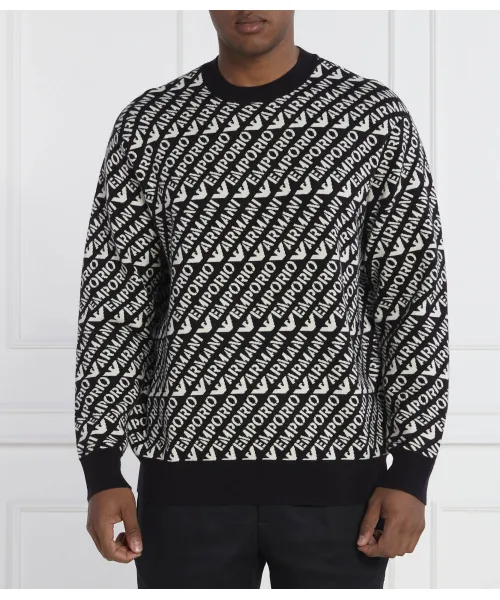 Свитер-Пуловер Regular fit Emporio Armani, черный
Свитер-Пуловер Regular fit Emporio Armani, черный