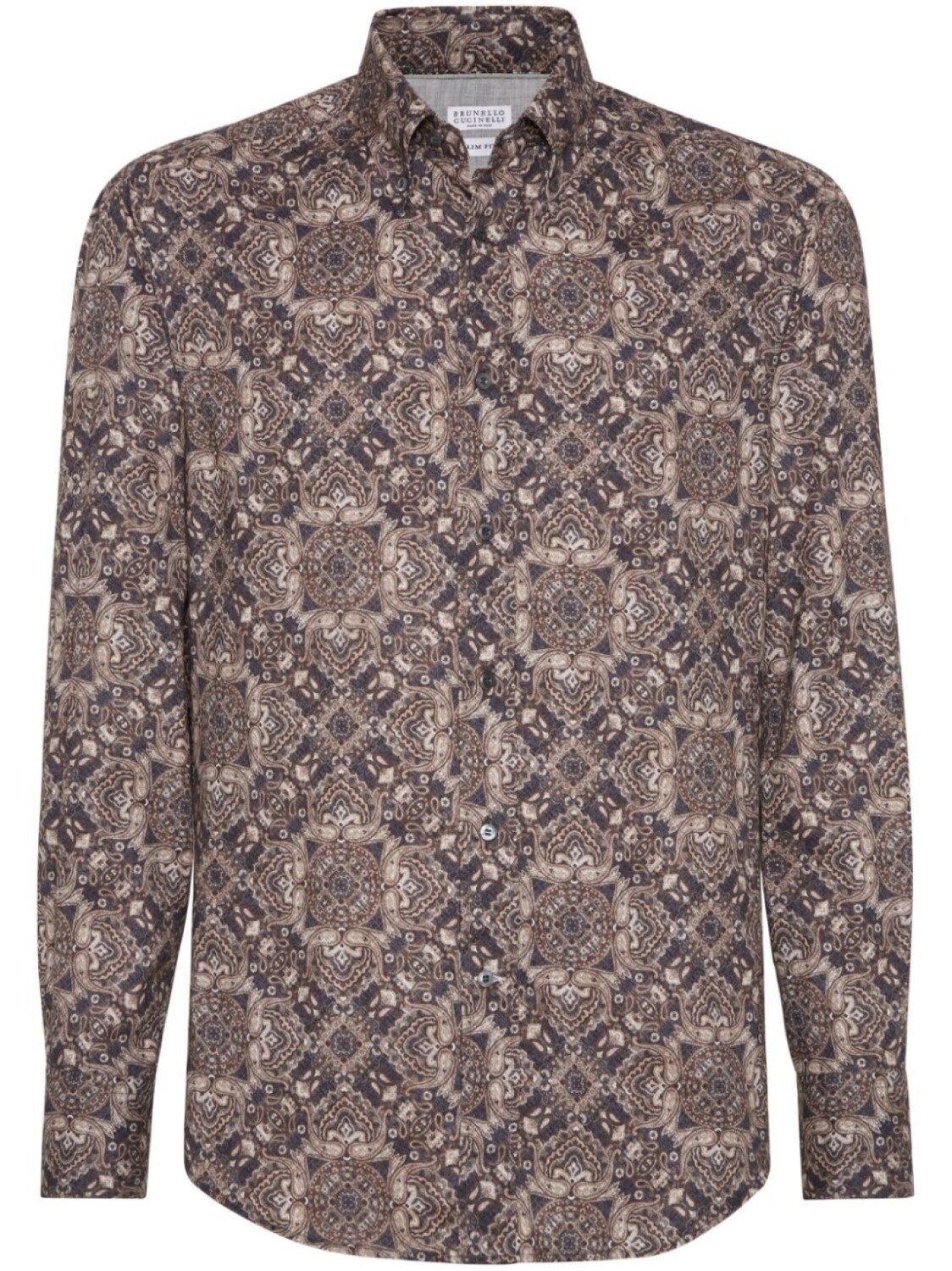 Саржевая рубашка Brunello Cucinelli, нейтральный цвет
Саржевая рубашка Brunello Cucinelli, нейтральный цвет