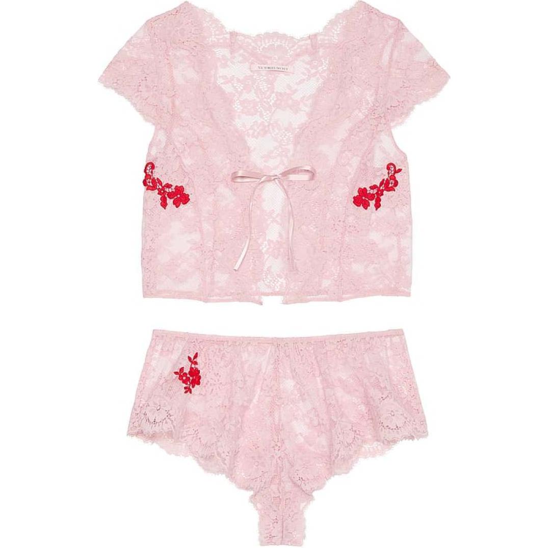 Victoria's Secret Пижамный комплект Women's Light Rose Pink
Victoria's Secret Пижамный комплект Women's Light Rose Pink