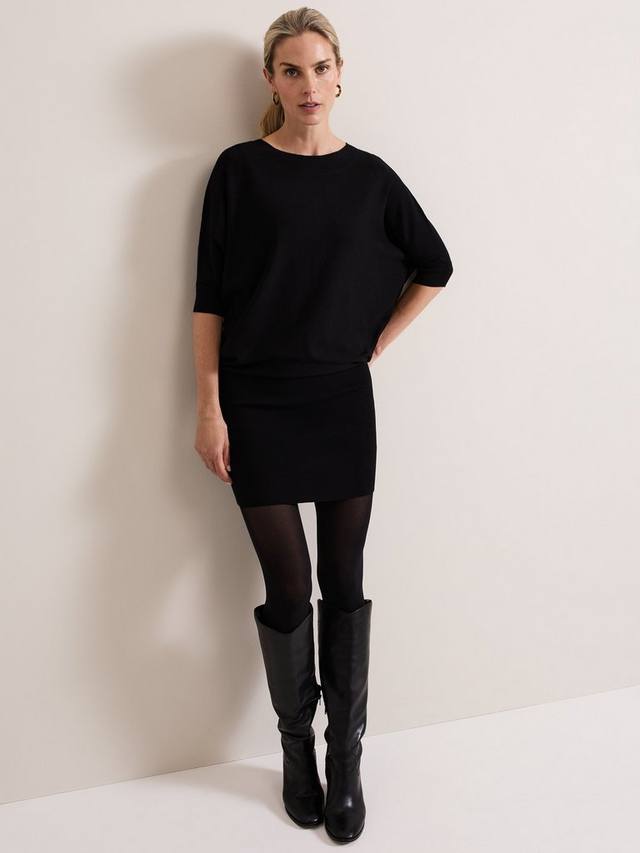 Платье бекки с крыльями летучей мыши Phase Eight, черный
Платье бекки с крыльями летучей мыши Phase Eight, черный