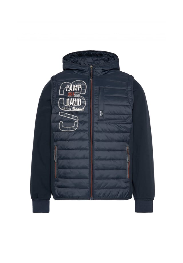 Куртка полустеганая и куртка софтшелл Camp David, синий
Куртка полустеганая и куртка софтшелл Camp David, синий