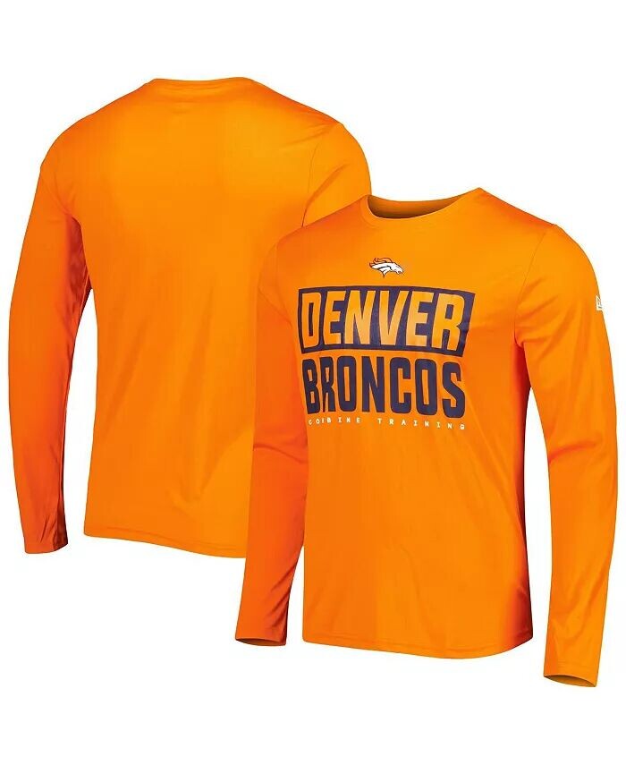 Мужская оранжевая футболка Denver Broncos Combine Authentic Offsides с длинным рукавом New Era
Мужская оранжевая футболка Denver Broncos Combine Authentic Offsides с длинным рукавом New Era