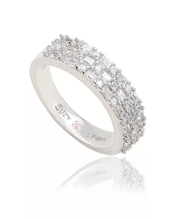 Кольцо Suzy Levian Rose из стерлингового серебра с красными и белыми кубическими цирконами Suzy Levian New York, white
Кольцо Suzy Levian Rose из стерлингового серебра с красными и белыми кубическими цирконами Suzy Levian New York, white