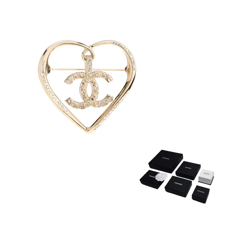 CHANEL Металлический брошь унисекс золотой
CHANEL Металлический брошь унисекс золотой
