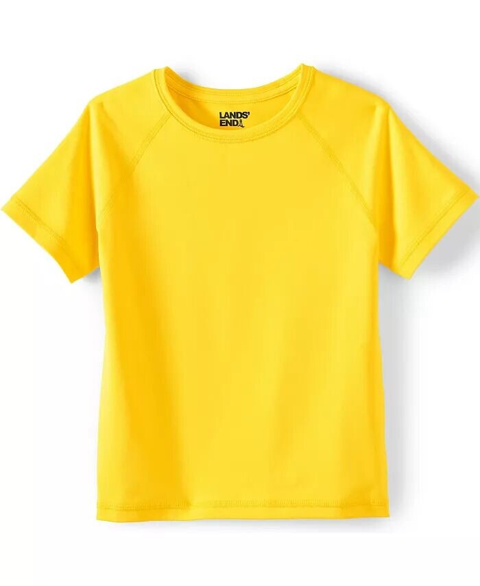 Школьная форма для девочек, детская активная футболка с короткими рукавами Lands' End, желтый
Школьная форма для девочек, детская активная футболка с короткими рукавами Lands' End, желтый