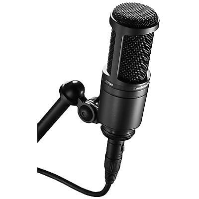 Студийный микрофон Audio-Technica AT2020 Large Diaphragm Cardioid Condenser Microphone
Студийный микрофон Audio-Technica AT2020 Large Diaphragm Cardioid Condenser Microphone