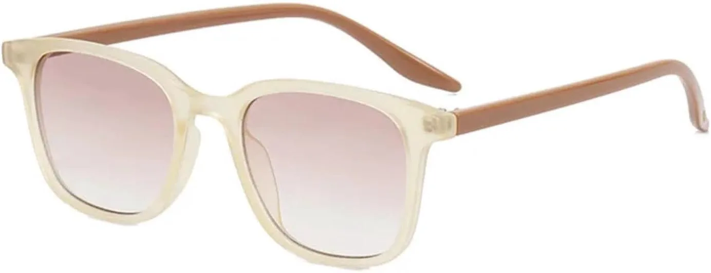 Ультралегкие солнцезащитные очки в стиле ретро с популярным контрастным цветом, матовым градиентом и защитой от УФ-излучения UV400 TVTBBVV, Matte Yellow Tea
Ультралегкие солнцезащитные очки в стиле ретро с популярным контрастным цветом, матовым градиентом и защитой от УФ-излучения UV400 TVTBBVV, Matte Yellow Tea