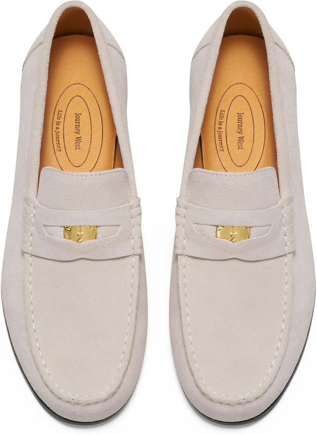 Мужские замшевые повседневные лоферы Journey West Ivy Style с мягкой подошвой, бежевый
Мужские замшевые повседневные лоферы Journey West Ivy Style с мягкой подошвой, бежевый