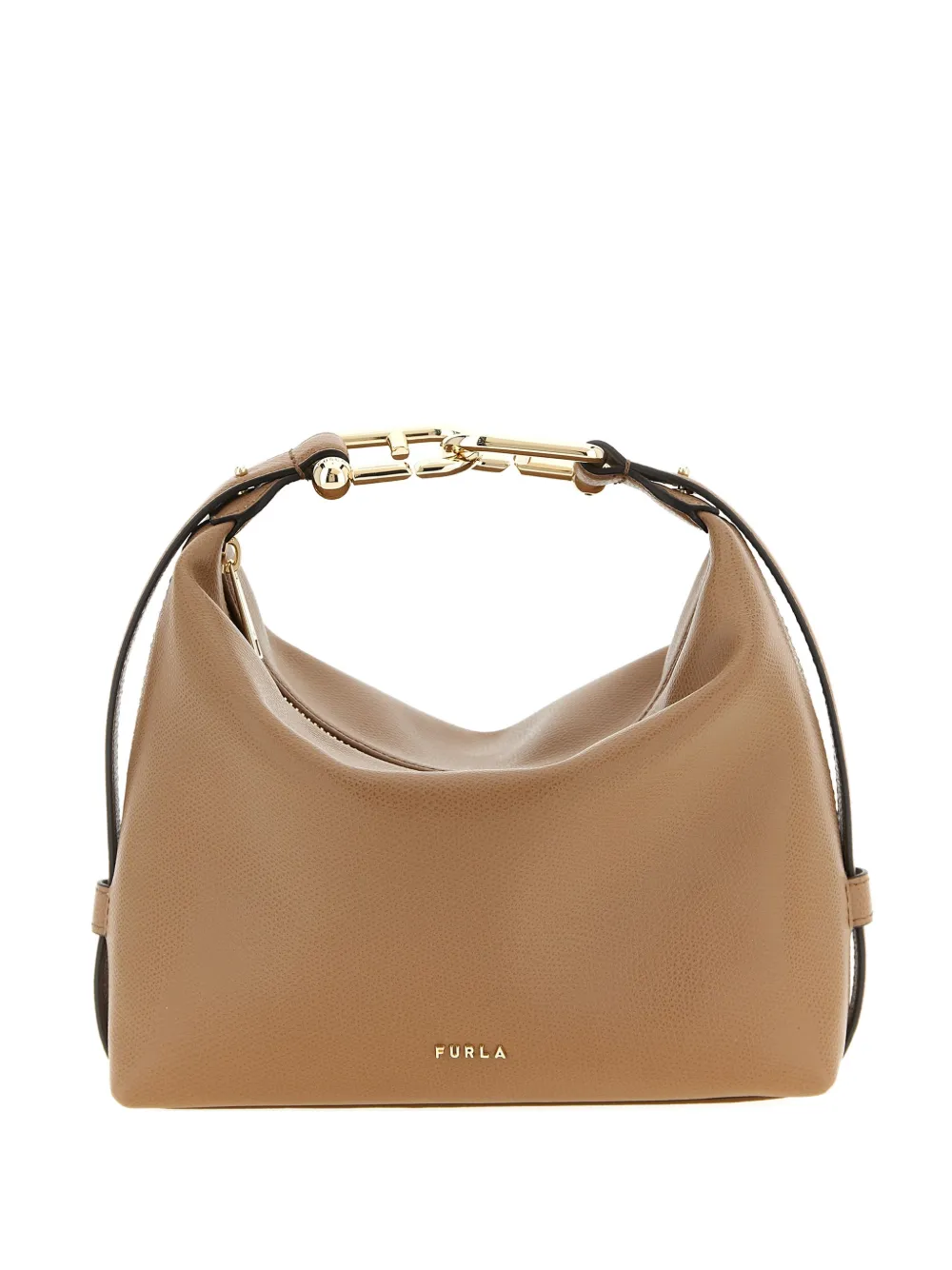 Плечевая сумка Mignon с металлическим логотипом Furla, бежевый
Плечевая сумка Mignon с металлическим логотипом Furla, бежевый