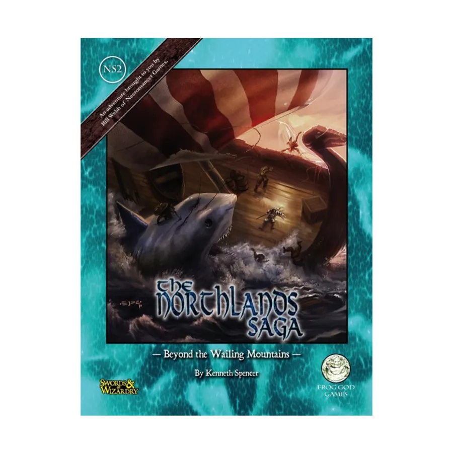 Модуль Northlands Saga #2 - Beyond the Wailing Mountains (Swords & Wizardry), Swords & Wizardry (Frog God Games)
Модуль Northlands Saga #2 - Beyond the Wailing Mountains (Swords & Wizardry), Swords & Wizardry (Frog God Games)