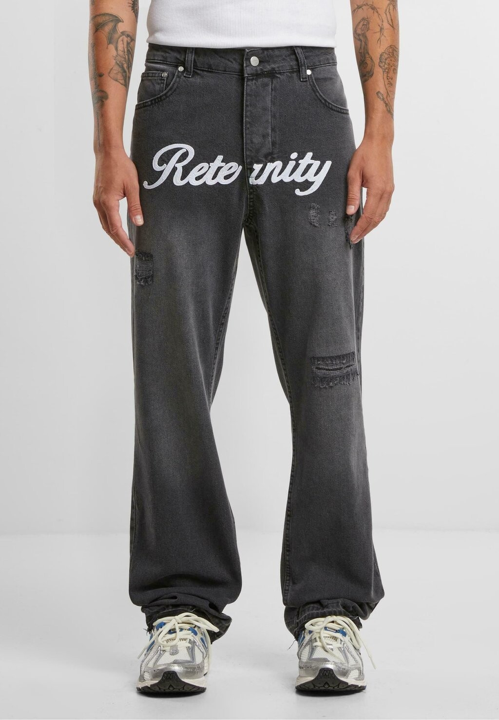 Джинсы свободного кроя Reternity, серый
Джинсы свободного кроя Reternity, серый