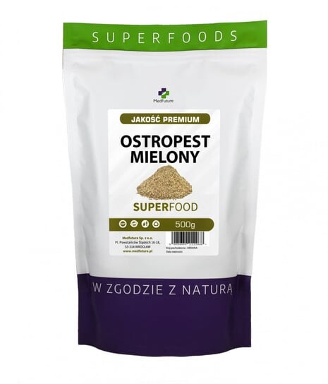 Расторопша свежемолотая – 500 г. MedFuture
Расторопша свежемолотая – 500 г. MedFuture