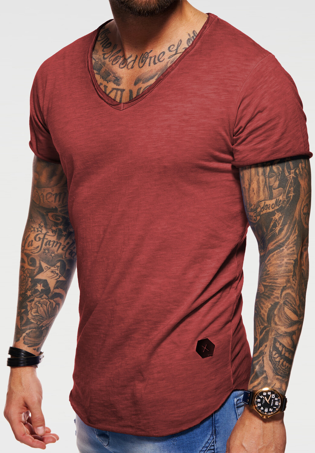 Футболка behype MSVALENCIA, цвет Weinrot-Washed
Футболка behype MSVALENCIA, цвет Weinrot-Washed