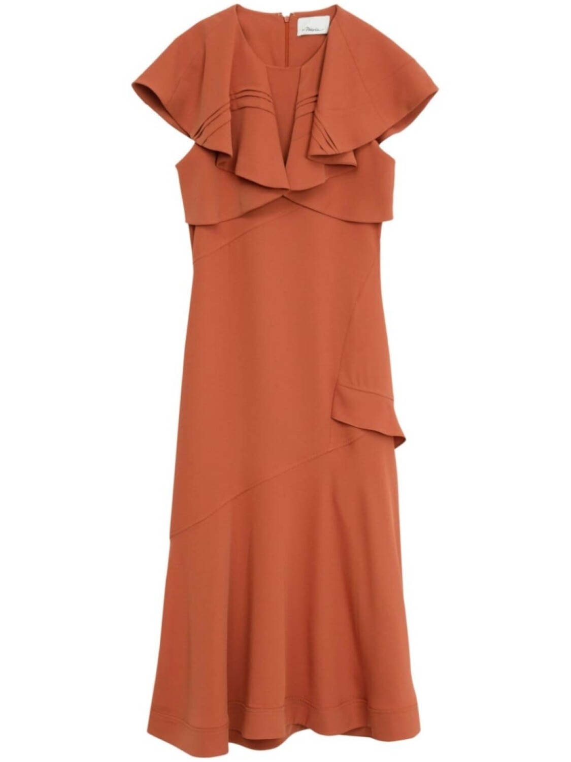Платье миди с оборками 3.1 Phillip Lim, оранжевый
Платье миди с оборками 3.1 Phillip Lim, оранжевый
