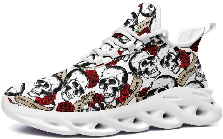 Мужские кроссовки с готическим черепом, панк-рок, дышащие, с амортизирующей подошвой, спортивные, для ходьбы, беговые, теннисные Coolcustomize, Skullright
Мужские кроссовки с готическим черепом, панк-рок, дышащие, с амортизирующей подошвой, спортивные, для ходьбы, беговые, теннисные Coolcustomize, Skullright
