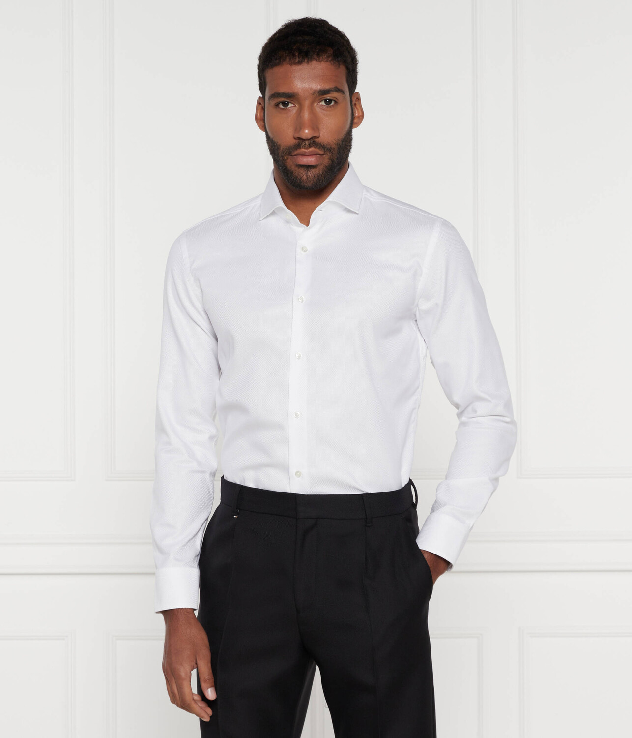 Рубашка BOSS BLACK H-HANK-spread-C1-222 Slim Fit, белый
Рубашка BOSS BLACK H-HANK-spread-C1-222 Slim Fit, белый