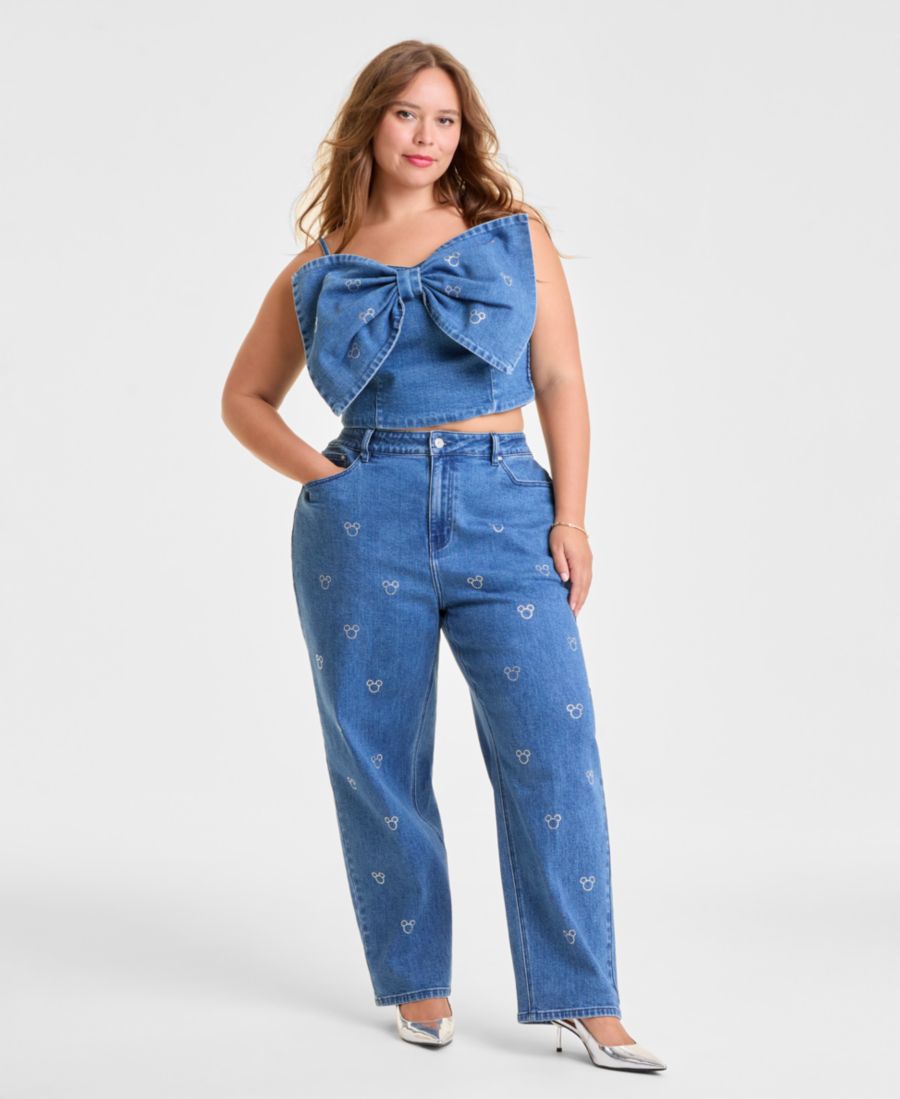 Прямые джинсы больших размеров, украшенные кристаллами Swarovski Disney | Macy's, Blue
Прямые джинсы больших размеров, украшенные кристаллами Swarovski Disney | Macy's, Blue