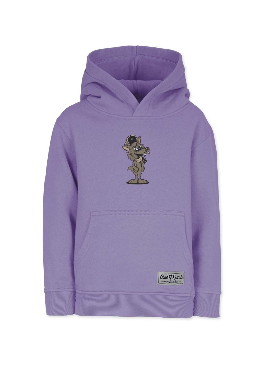 Толстовка с капюшоном с волком Band of Rascals, фиолетовый 
Толстовка с капюшоном с волком Band of Rascals, фиолетовый