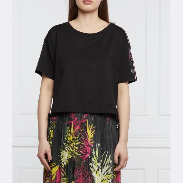 Укороченная футболка Liu Jo, черный
Укороченная футболка Liu Jo, черный