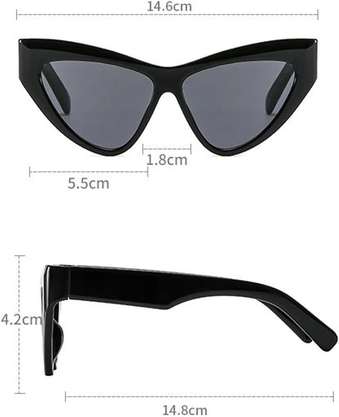 Солнцезащитные очки COTIA Oversized Cateye Punk для женщин и мужчин, современные градиентные солнцезащитные очки, защитные очки для активного отдыха, Black
Солнцезащитные очки COTIA Oversized Cateye Punk для женщин и мужчин, современные градиентные солнцезащитные очки, защитные очки для активного отдыха, Black