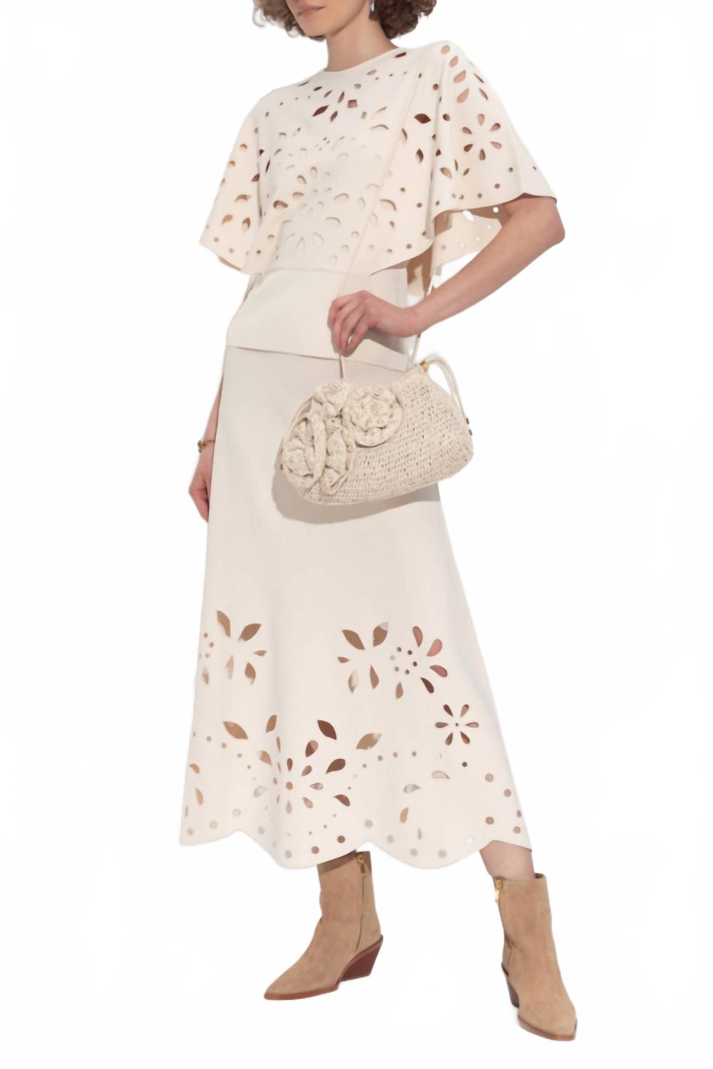 Ulla Johnson Вязаная юбка миди Grace цвета каури
Ulla Johnson Вязаная юбка миди Grace цвета каури