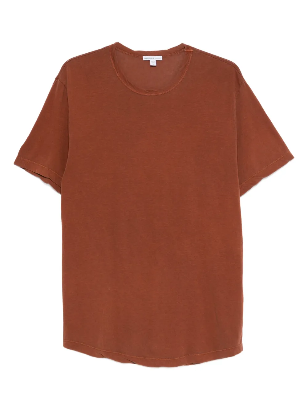 Футболка с круглым вырезом James Perse, коричневый 
Футболка с круглым вырезом James Perse, коричневый