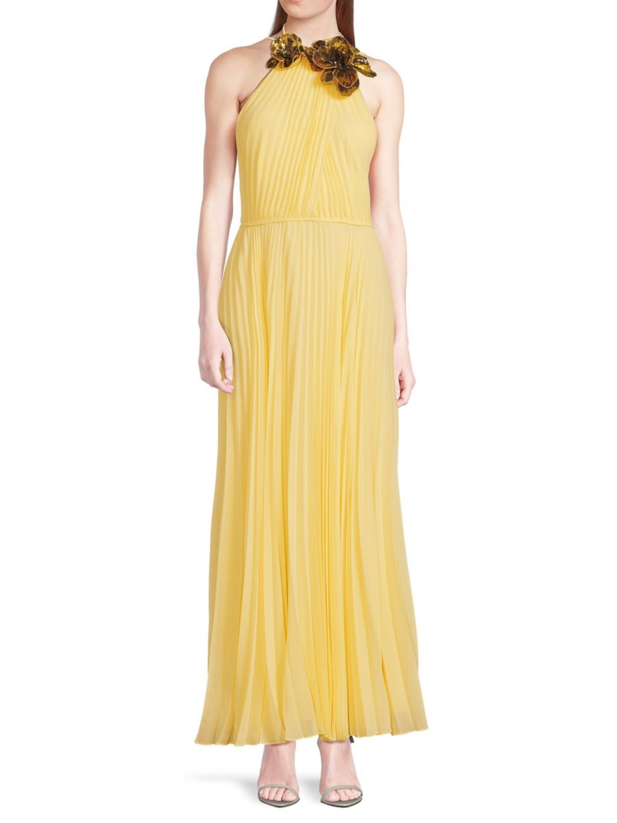 Платье макси из шифона с цветочным принтом и пайетками Zo Ungaro, цвет Ginger
Платье макси из шифона с цветочным принтом и пайетками Zo Ungaro, цвет Ginger