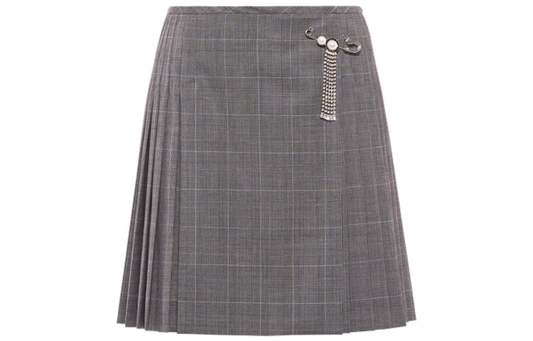 Повседневная юбка женская серо-коричневого цвета Miu Miu
Повседневная юбка женская серо-коричневого цвета Miu Miu