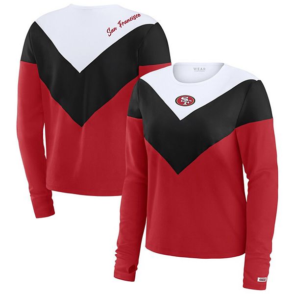 Женская футболка с длинным рукавом San Francisco 49ers chevron tri-blend в красно-черном цвете Wear By Erin Andrews, Черный, Женская футболка с длинным рукавом San Francisco 49ers chevron tri-blend в красно-черном цвете Wear By Erin Andrews
Женская футболка с длинным рукавом San Francisco 49ers chevron tri-blend в красно-черном цвете Wear By Erin Andrews, Черный, Женская футболка с длинным рукавом San Francisco 49ers chevron tri-blend в красно-черном цвете Wear By Erin Andrews