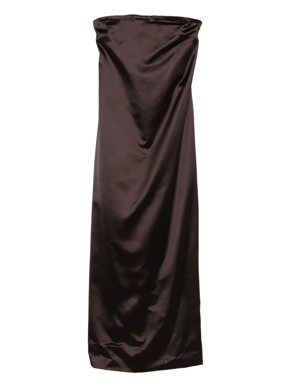Платье макси без бретелей THE ROW, коричневый
Платье макси без бретелей THE ROW, коричневый