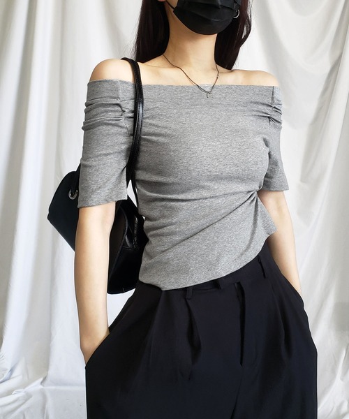 Me+em select Футболка с короткими рукавами и присборенными плечами, Me+em, серый
Me+em select Футболка с короткими рукавами и присборенными плечами, Me+em, серый