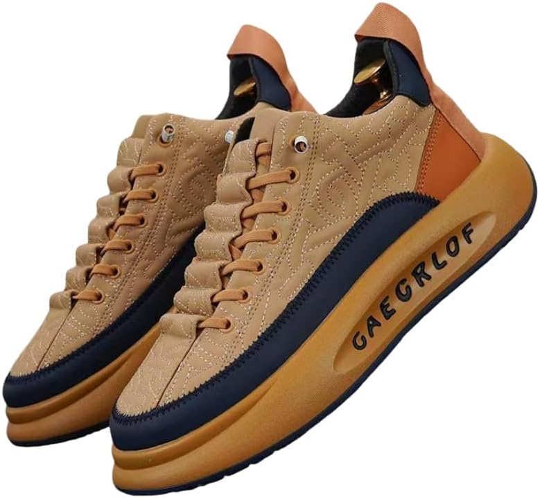 Модные мужские повседневные кеды - спортивная обувь с толстой подошвой для подростков Hoalox, кофейный
Модные мужские повседневные кеды - спортивная обувь с толстой подошвой для подростков Hoalox, кофейный