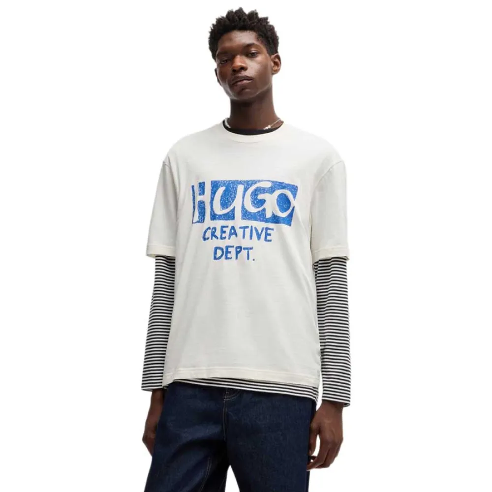 Толстовка HUGO Nugocrea, белый
Толстовка HUGO Nugocrea, белый