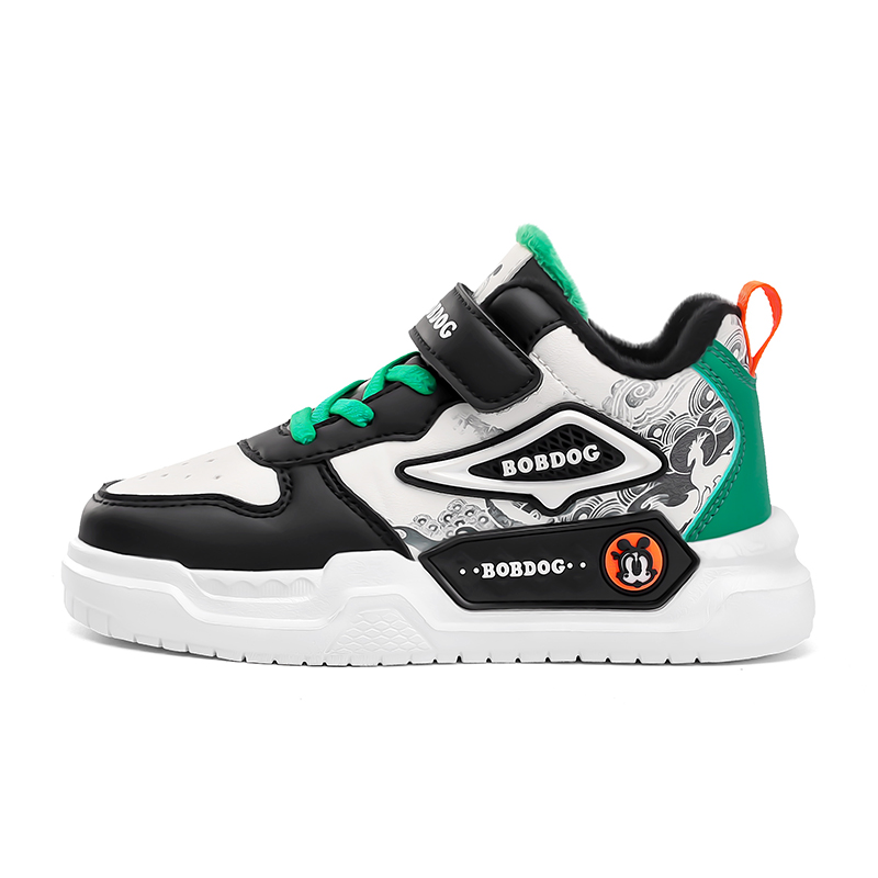 Нескользящие, противоударные, износостойкие, водостойкие, теплые, низкие, детские кроссовки для повседневной жизни BOBDOG, черный/зеленый
Нескользящие, противоударные, износостойкие, водостойкие, теплые, низкие, детские кроссовки для повседневной жизни BOBDOG, черный/зеленый